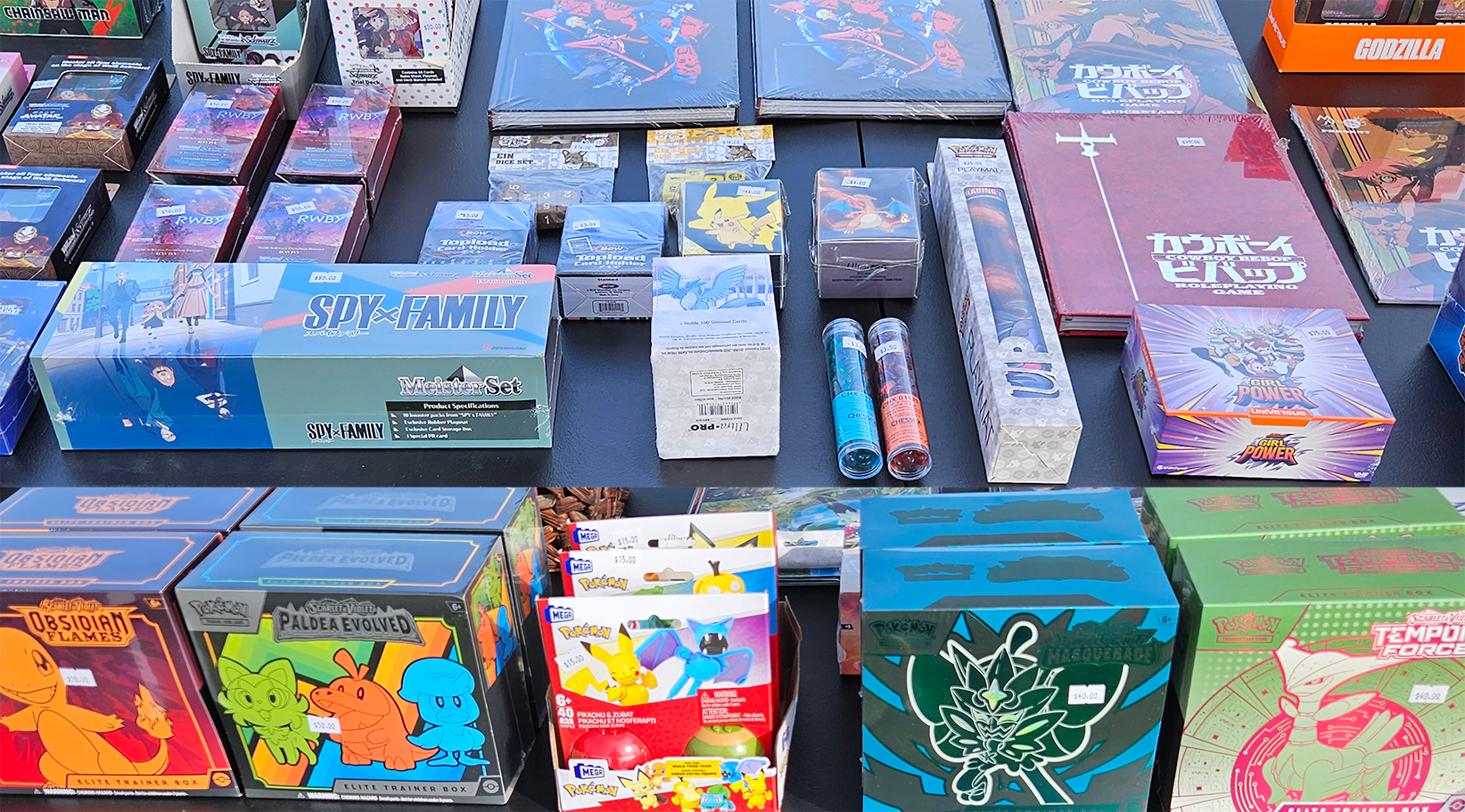 Collectibles on sale - item showcase
